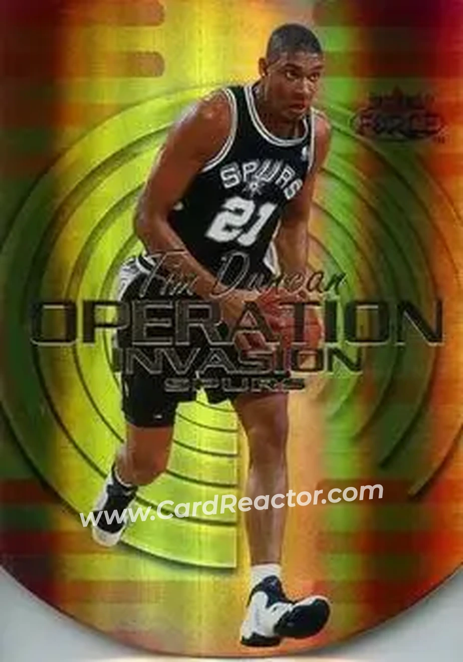 Front of Tim Duncan