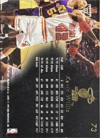 Verso de Kevin Willis