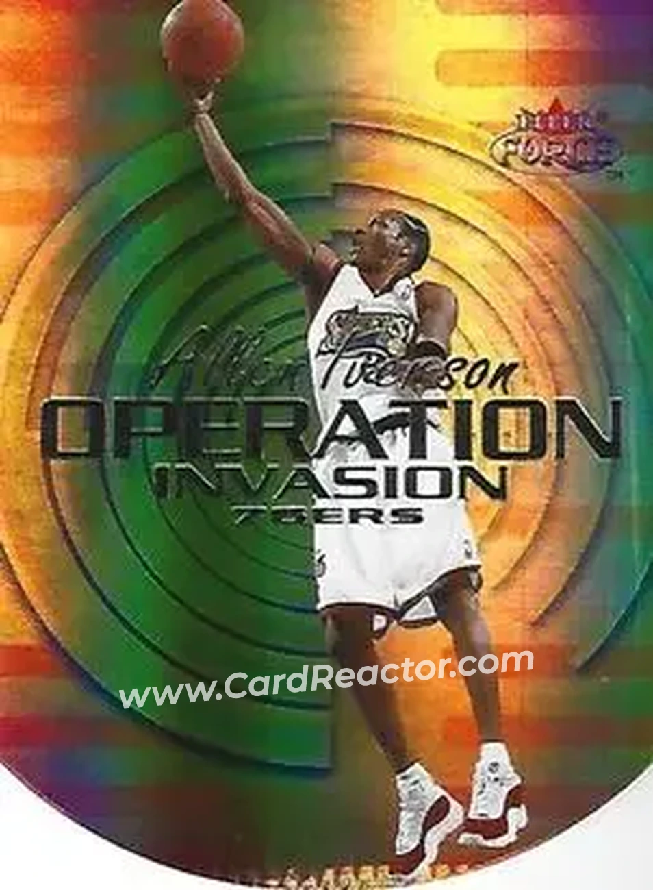 Front of Allen Iverson