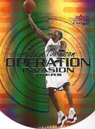 1999-00 Fleer Force #8OI Operation Invasion Forcefield Allen Iverson
