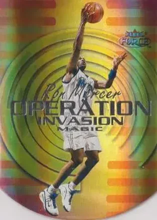 1999-00 Fleer Force #10OI Operation Invasion Forcefield Ron Mercer