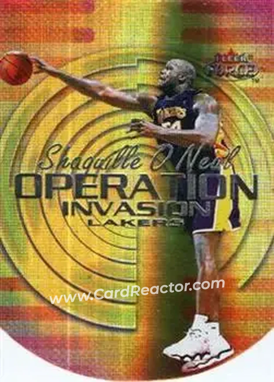 Front of Shaquille O'Neal