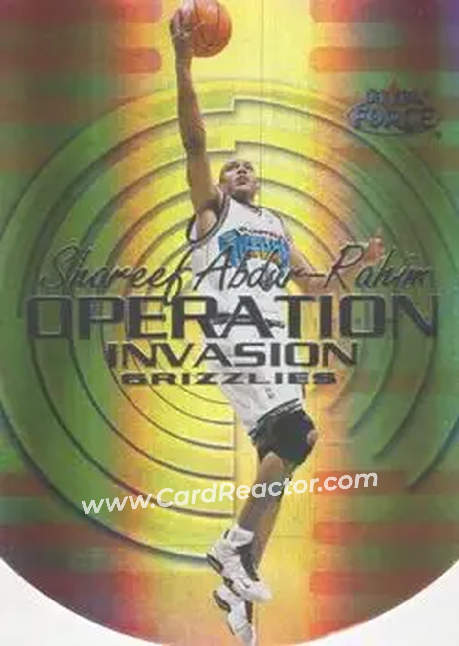 Front of Shareef Abdur-Rahim