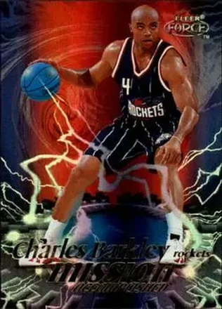 1999-00 Fleer Force #5 MA Mission Accomplished Forcefield Charles Barkley