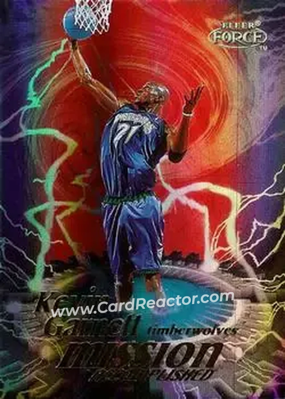 Front of Kevin Garnett
