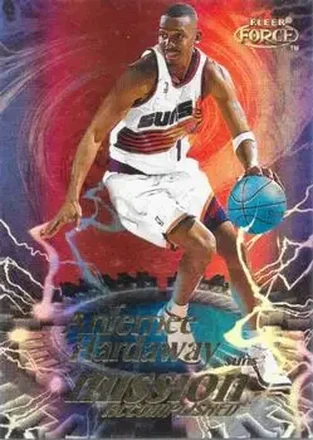 1999-00 Fleer Force #14 MA Mission Accomplished Forcefield Anfernee Hardaway