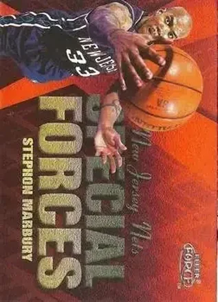 1999-00 Fleer Force #4SF Special Forces Forcefield Stephon Marbury