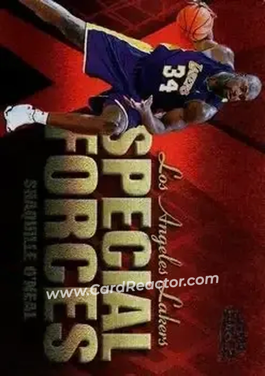 Front of Shaquille O'Neal
