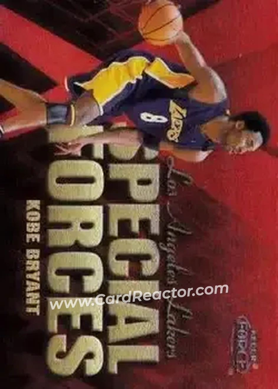 Front of Kobe Bryant