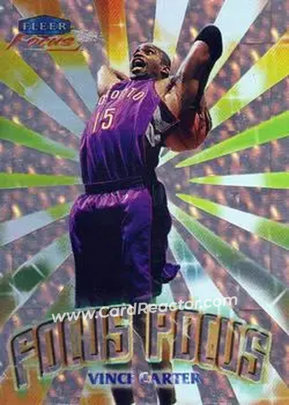 Front of Vince Carter