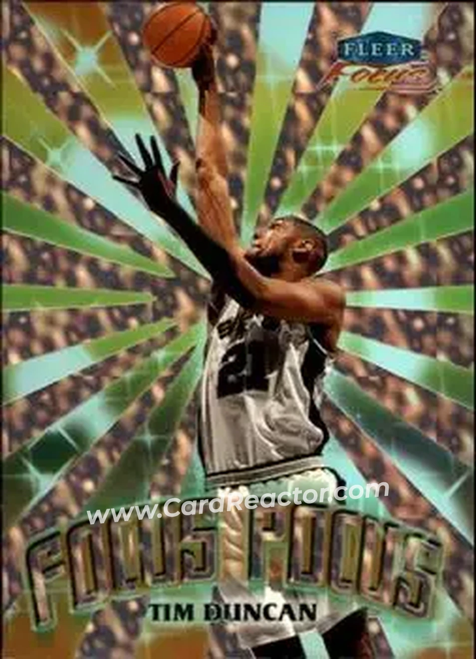 Front of Tim Duncan