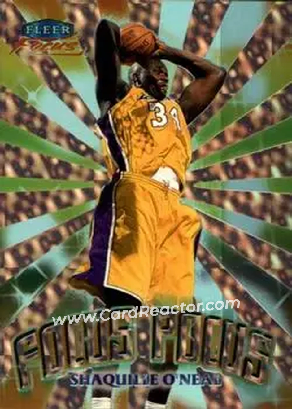 Front of Shaquille O'Neal