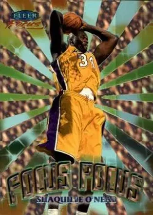1999-00 Fleer Focus #3 FP Focus Pocus Shaquille O'Neal
