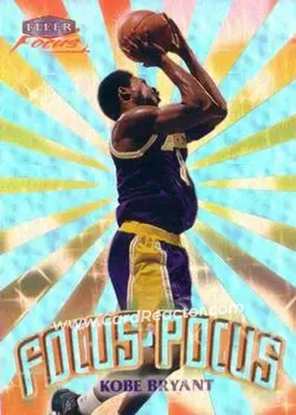 Front of Kobe Bryant