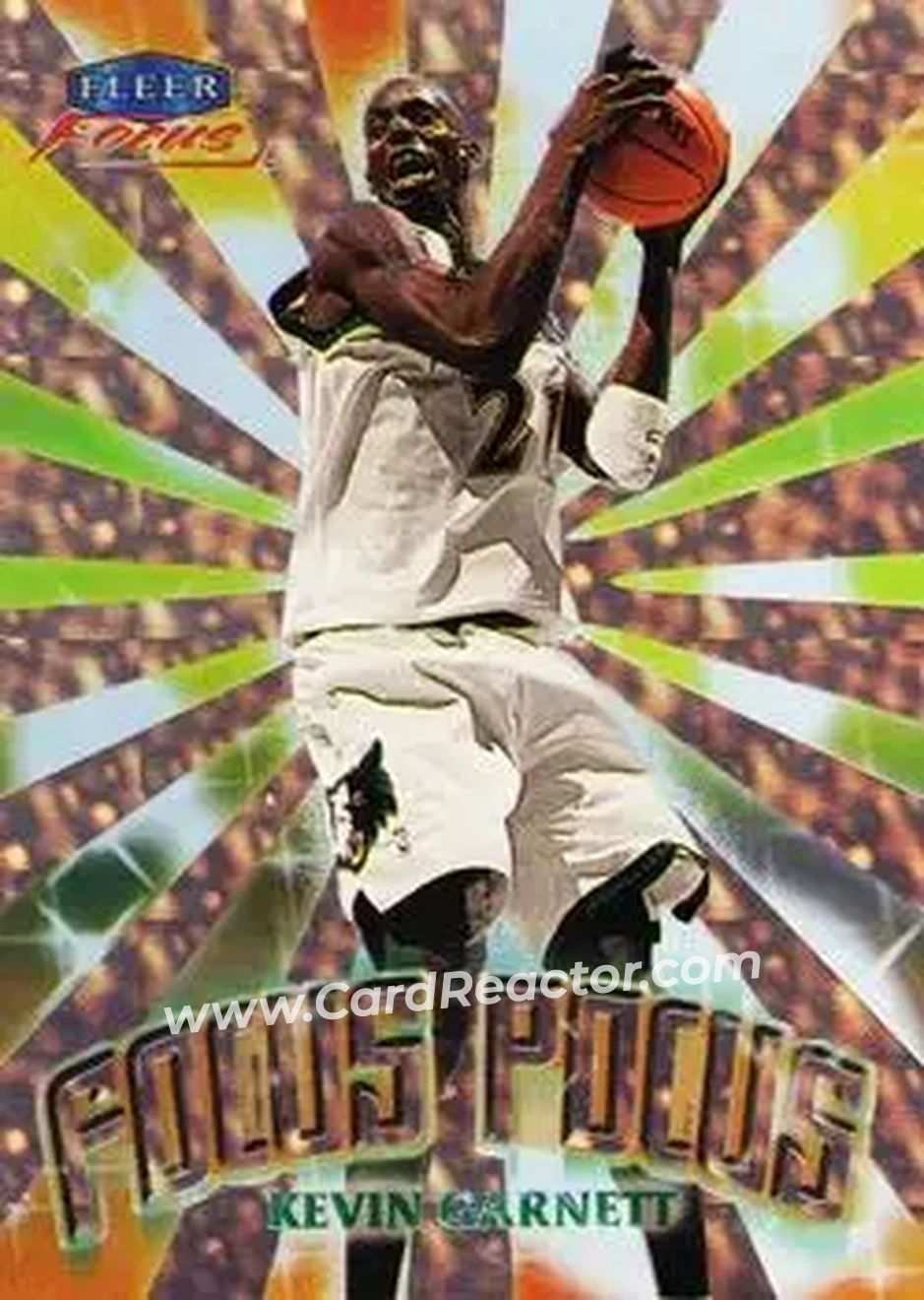 Front of Kevin Garnett