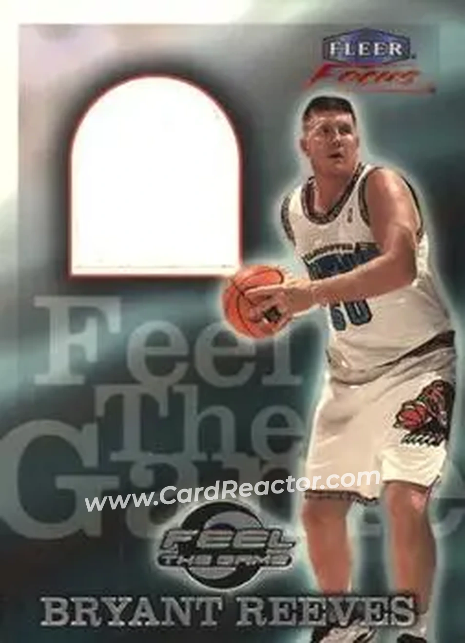 Front of Bryant Reeves
