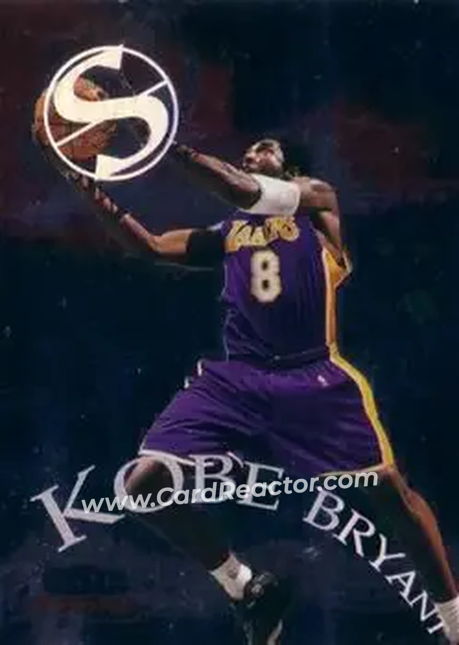 Front of Kobe Bryant