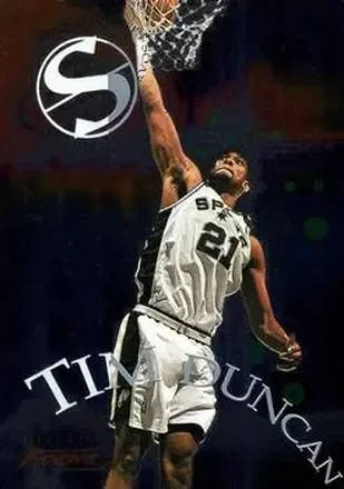 1999-00 Fleer Focus #15 SS Soar Subjects Tim Duncan