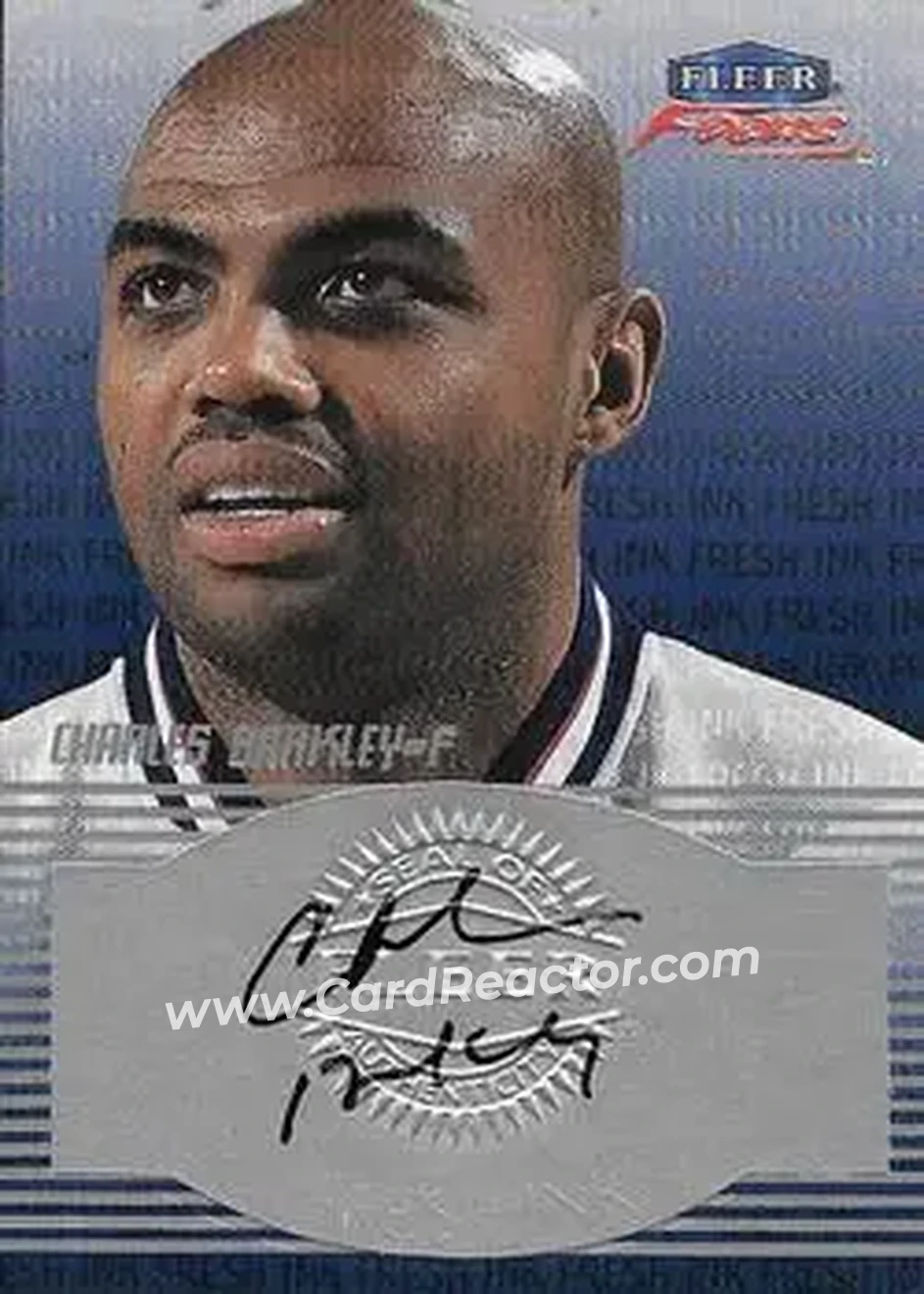 Front of Charles Barkley