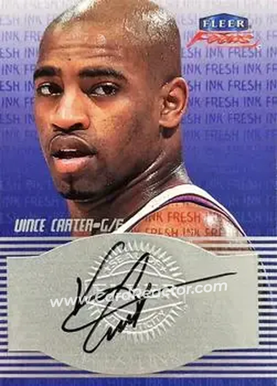 Front of Vince Carter