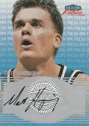 1999-00 Fleer Focus #NNO Fresh Ink Matt Harpring