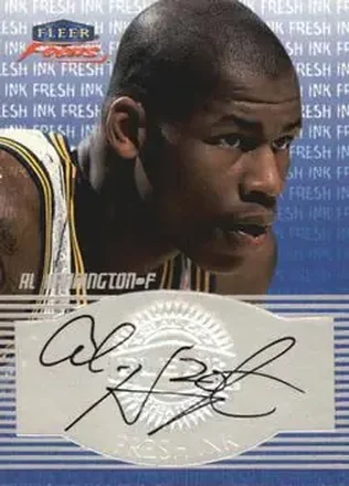 1999-00 Fleer Focus #NNO Fresh Ink Al Harrington
