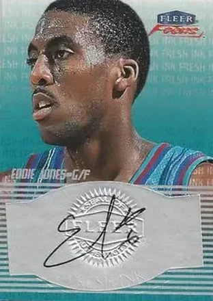 1999-00 Fleer Focus #NNO Fresh Ink Eddie Jones