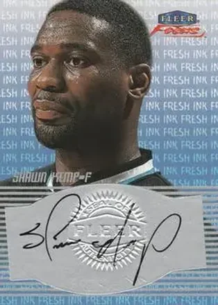 1999-00 Fleer Focus #NNO Fresh Ink Shawn Kemp