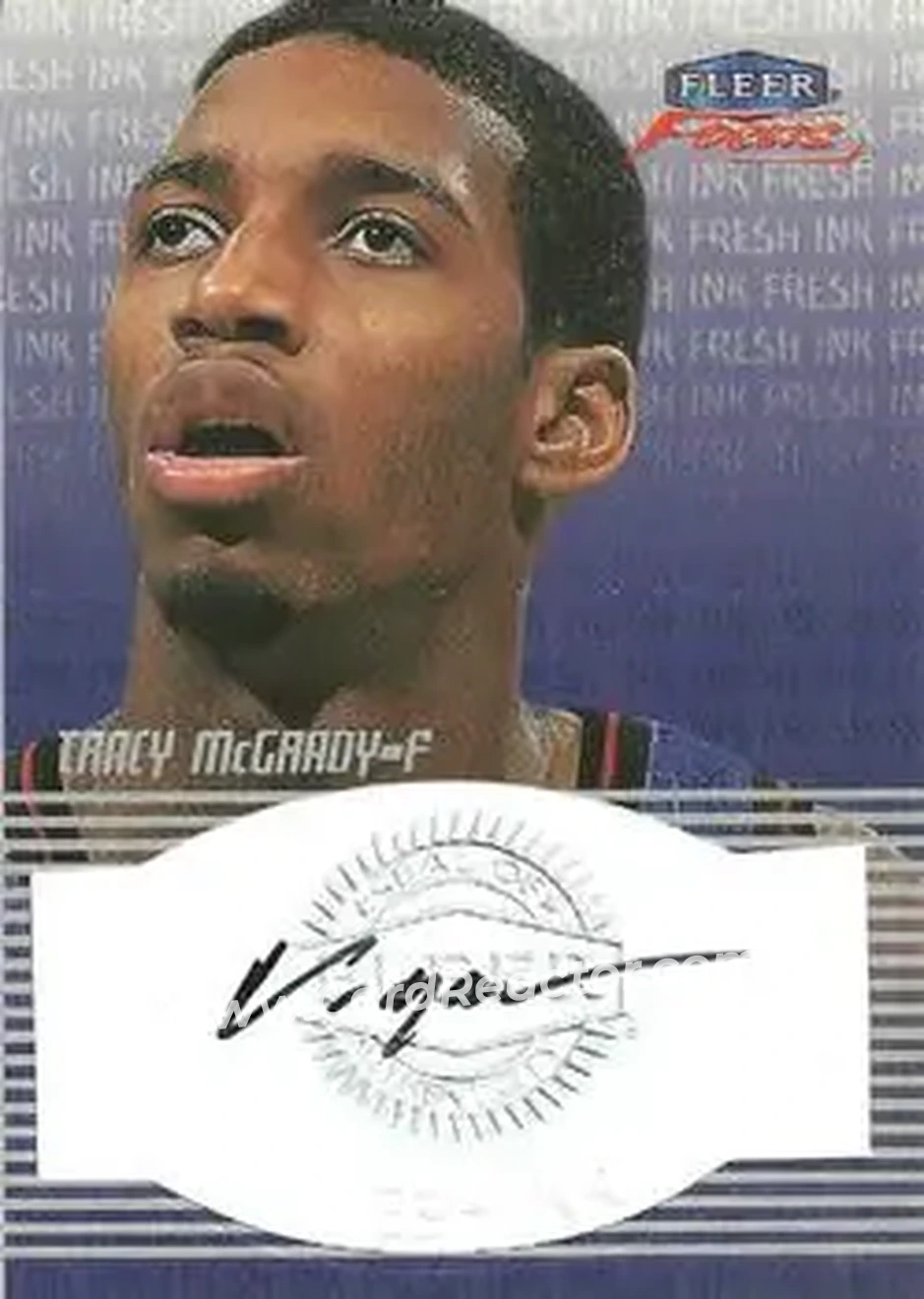 Front of Tracy McGrady