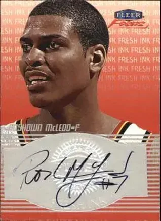 1999-00 Fleer Focus #NNO Fresh Ink Roshown McLeod