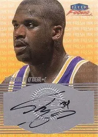 1999-00 Fleer Focus #NNO Fresh Ink Shaquille O'Neal