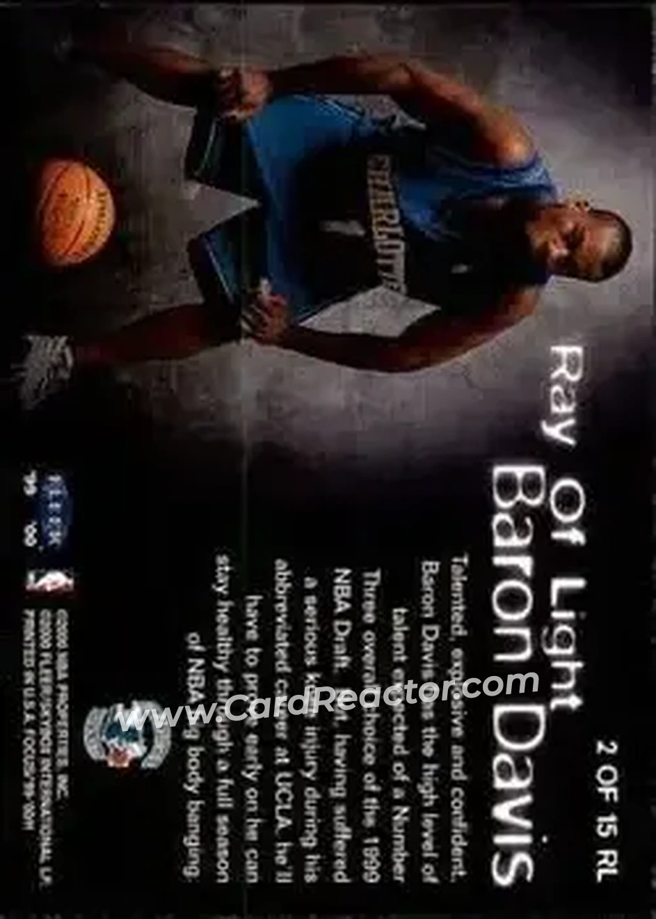 Back of Baron Davis
