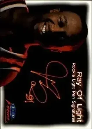 1999-00 Fleer Focus #6 RL Ray of Light Jason Terry