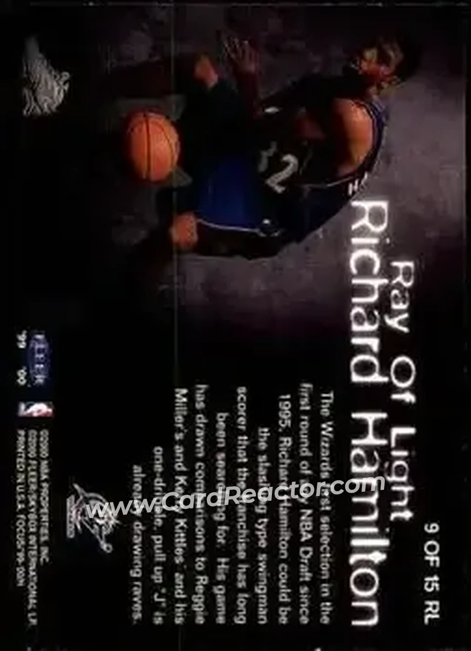 Back of Rip Hamilton