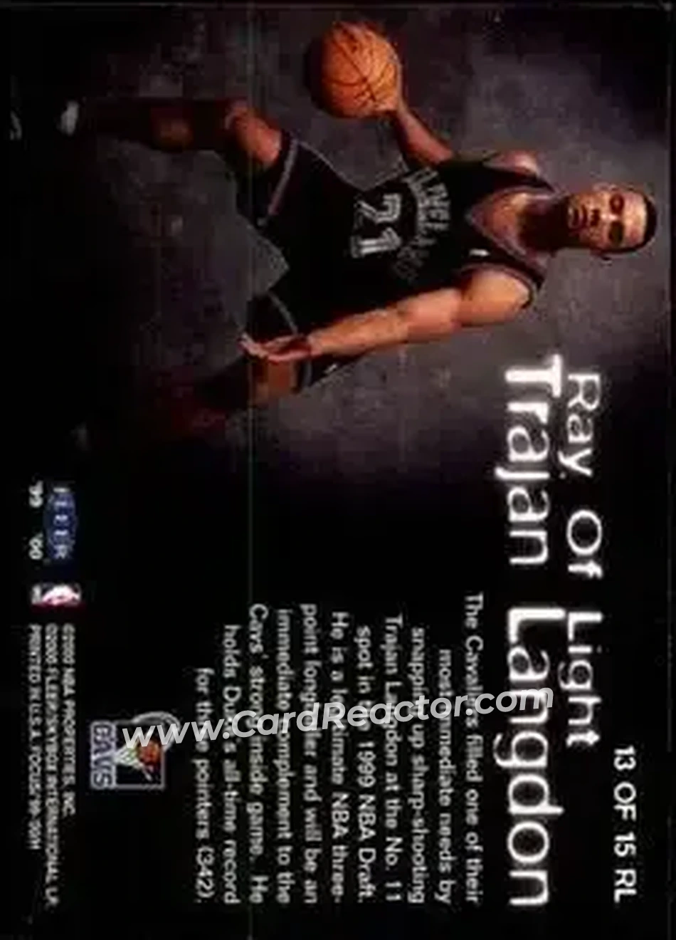 Back of Trajan Langdon