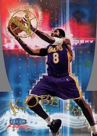 1999-00 Fleer Focus #8 V Soar Subjects Vivid Kobe Bryant