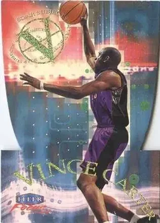 1999-00 Fleer Focus #13 V Soar Subjects Vivid Vince Carter