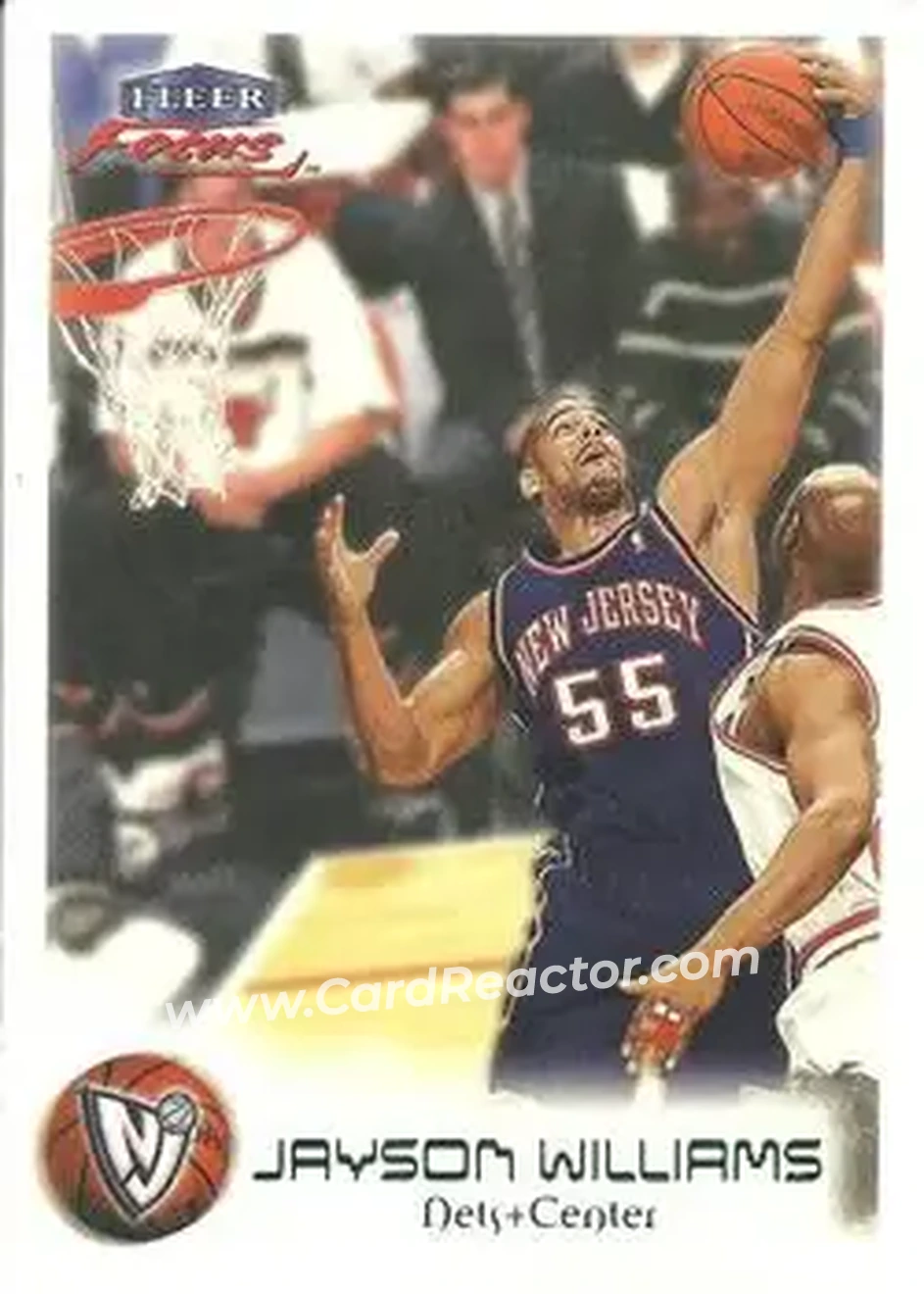 Front of Jayson Williams