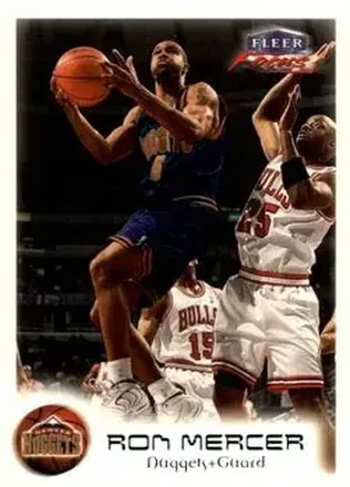 1999-00 Fleer Focus #4 Masterpiece Mania Ron Mercer