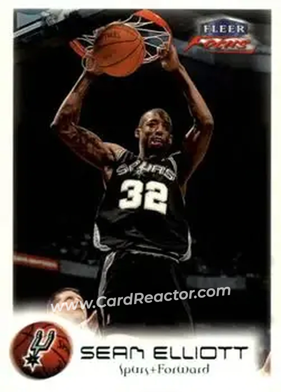Front of Sean Elliott