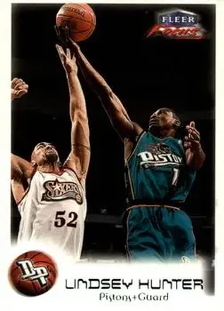 1999-00 Fleer Focus #8 Masterpiece Mania Lindsey Hunter
