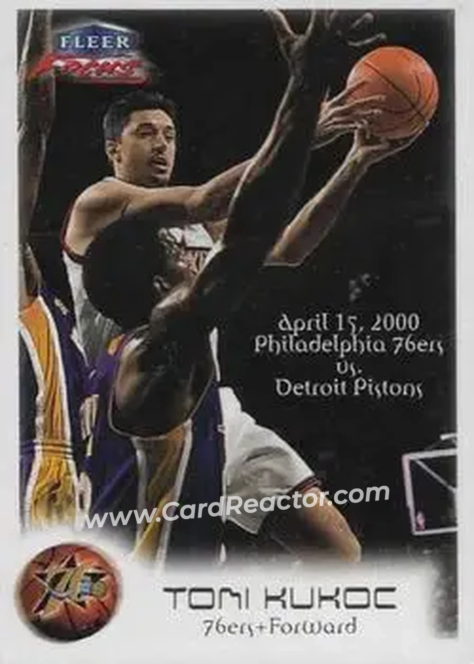 Front of Toni Kukoc