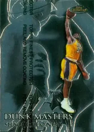 1999-00 Finest #DM2 Dunk Masters Shaquille O'Neal
