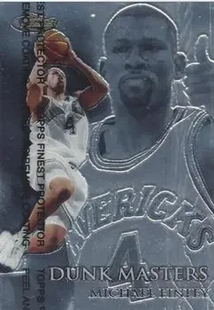 1999-00 Finest #DM5 Dunk Masters Michael Finley