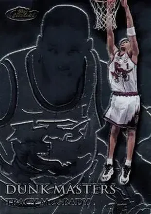 1999-00 Finest #DM7 Dunk Masters Tracy McGrady