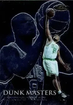1999-00 Finest #DM8 Dunk Masters Antoine Walker