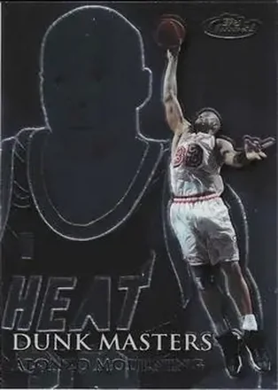 1999-00 Finest #DM9 Dunk Masters Alonzo Mourning