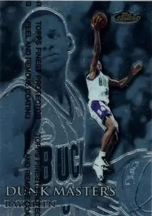 1999-00 Finest #DM10 Dunk Masters Ray Allen
