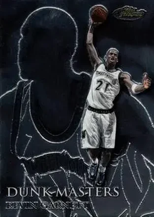 1999-00 Finest #DM11 Dunk Masters Kevin Garnett