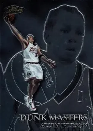 1999-00 Finest #DM12 Dunk Masters Allen Iverson